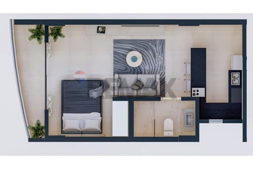 Monoambiente en venta edificio AYRE Santa Teresa
