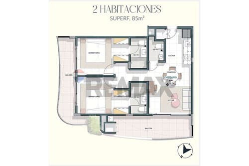 Departamento de Lujo en Las Lomas Asunción — foto 3