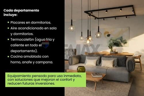 departamento 1 dormitorio 2 baños Palmanova, foto 5