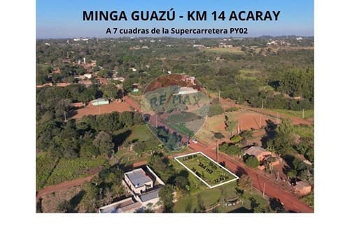 Terreno en esquina km 14 Acaray Minga Guazú — foto 3