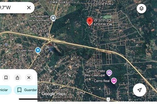 Terreno en venta caacupe 840 mts2