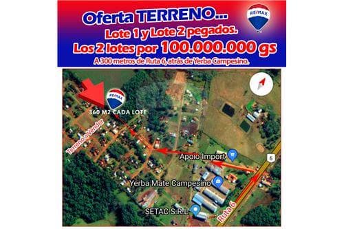 Terreno atrás de Yerba Campesino