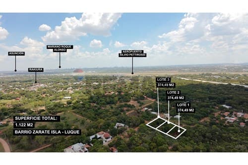 Terreno de 1.122 m2 en zarate isla - Luque — foto 4