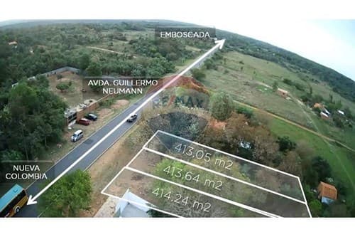 Terreno 1240m2 sobre ruta emboscada-nueva colombia — foto 1