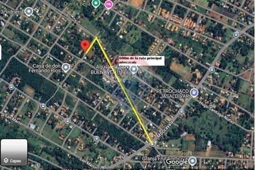 Terreno Mbocayaty, J. Augusto Saldívar 24X30M2 — foto 3