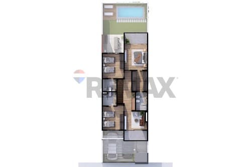 Moderna casa pareada residencial - b. San jorge — foto 3