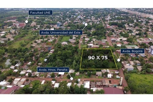 Terreno Ideal Ciudad del Este - 6750m²