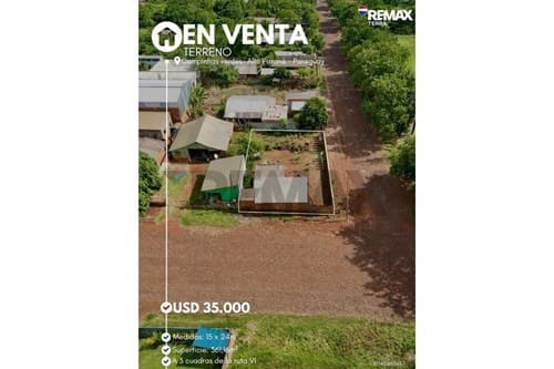 ¡Terreno Ideal en Santa Rita, Alto Paraná!