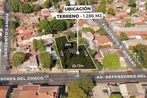 Propiedad comercial sobre av. Defensores del chaco