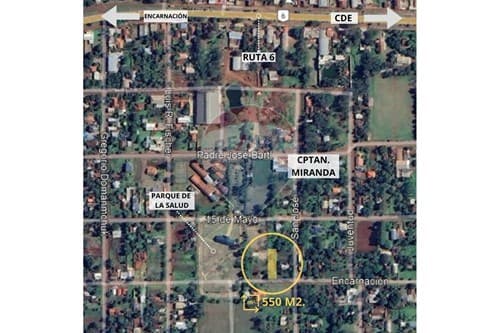 Oferta en Cptan. Miranda, Venta Terreno de 550m²", foto 5
