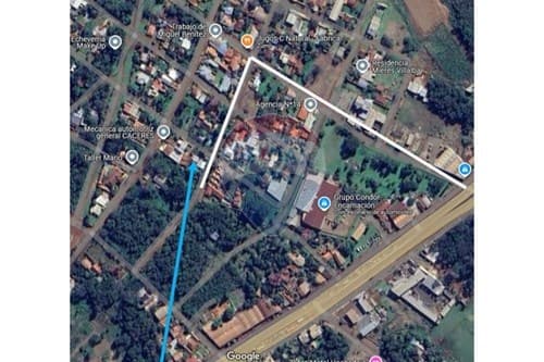 Terreno en zona residencial