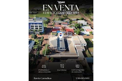 Edificio Comercial en Santa Rita: Inversión Ideal