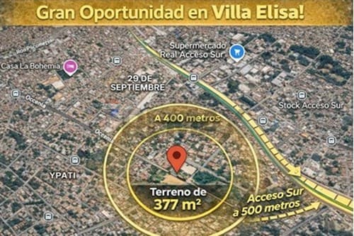Terreno en venta en Villa Elisa! — foto 2