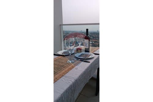 Terraza privada en el edificio Único