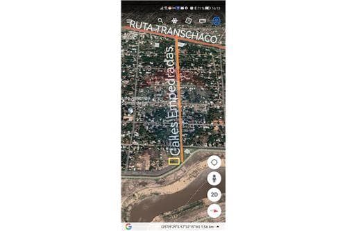Terreno 1526 m2 en esquina -villa hayes