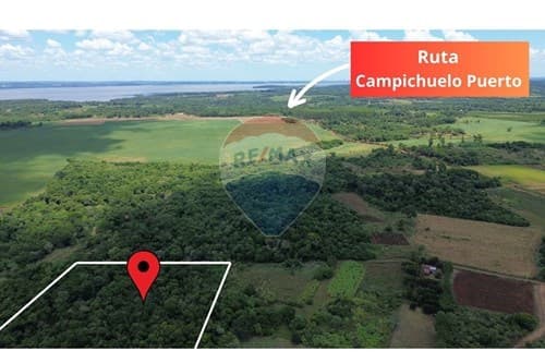 Campo con Costa al Río en Venta!!!