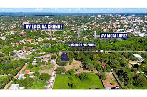 Terreno en esquina de 2864 m2 en Zona Norte