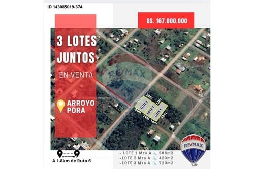 De 3 terrenos juntos en arroyo pora — foto 5