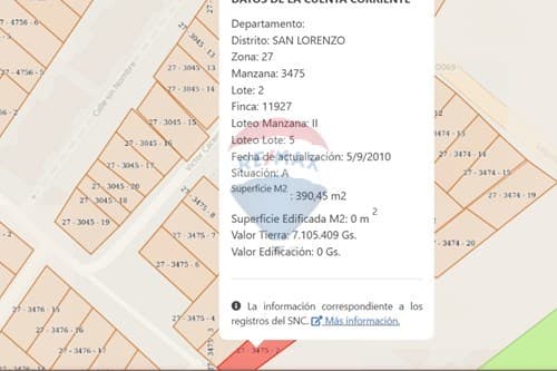 Terreno – Zona Toyotoshi, San Lorenzo — foto 3