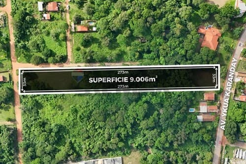 En venta terreno sobre avenida ykua karanday Luque