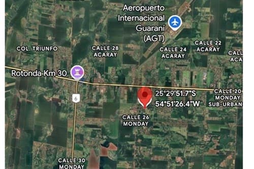 Terreno km 24-minga guazu — foto 3