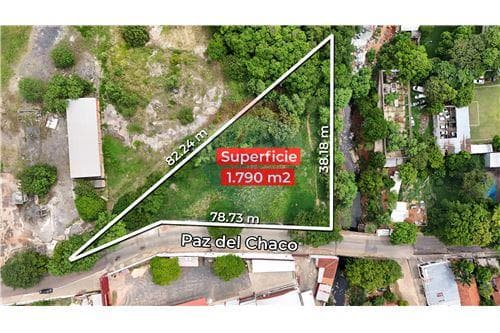 Terreno - 1790 m2 - a pasos de Cacique Lambaré