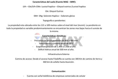 3349 hectáreas en Fuerte Olimpo, foto 5