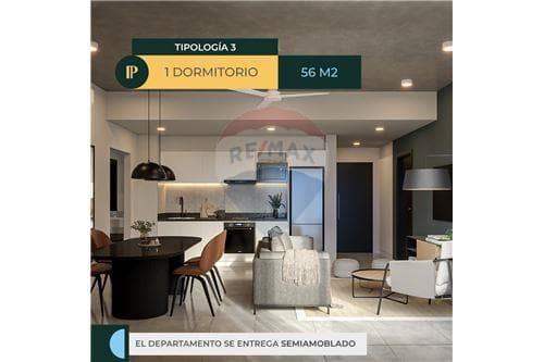 Dpto de 1 dorm con renta- porta i. Fernando norte