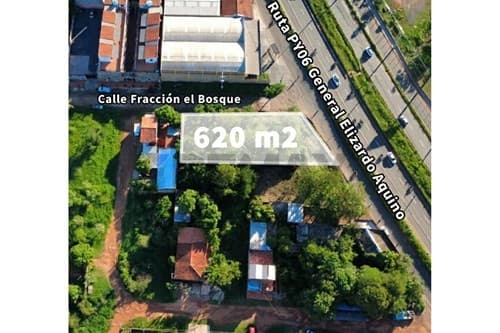 Terreno sobre colectora