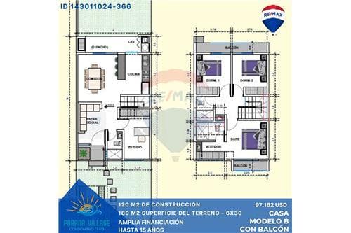Casa modelo B, en Paraná Village