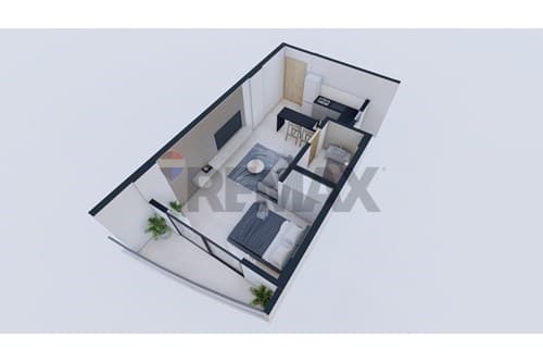 Monoambiente en venta edificio AYRE Santa Teresa — foto 3