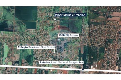 Terreno Minga Guazu - 3.000 metros de la ruta PY2 — foto 5