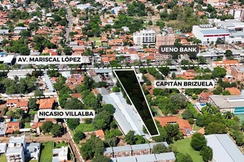 Vendo terreno de 2.692 m² sobre mcal. López
