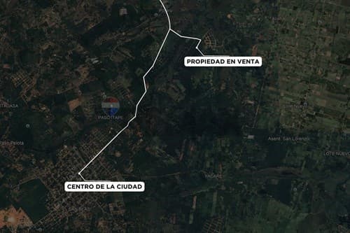 Vendo terreno boscoso ubicado en altos