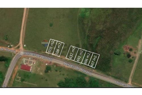 Terreno en venta ruta Heroes de Ytororo Ypané