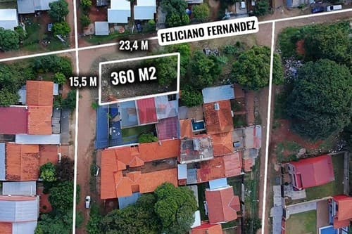 Esquina de 360 m2 en b° san isidro - lambare