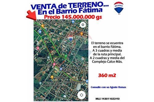 Venta de Terreno