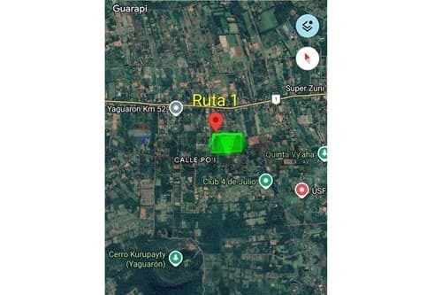 ¡Vendo amplia propiedad de 2.775 m2 en Yaguarón!