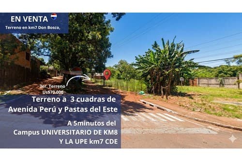 Terreno cerca de Universidades (UNE y UPE) — foto 3