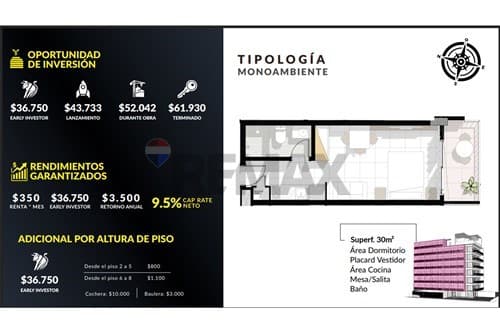 ¡Moderno Monoambiente en Loma Pytá! — foto 4