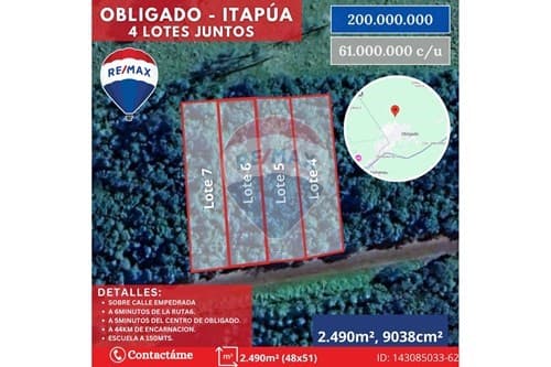 "Terreno en Obligado: 606 m² Para Tu Hogar", foto 4