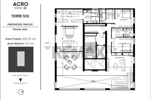 Penthouse triplex en acro home 43, foto 2