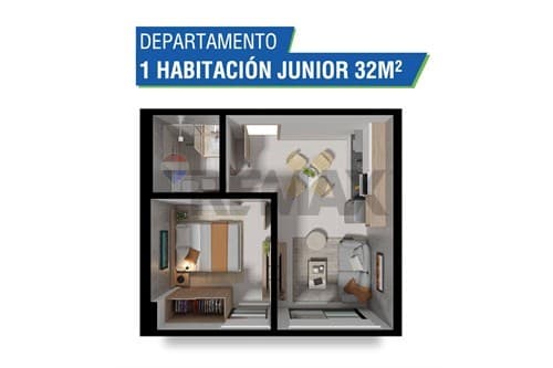 Dpto en venta 1 dorm jr - edif zuba 27 — foto 4
