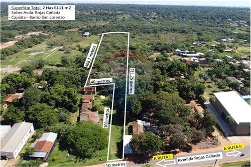 Vendo terreno de 2 ha en capiata