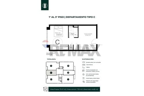 Departamento bertoni residence Herrera — foto 4