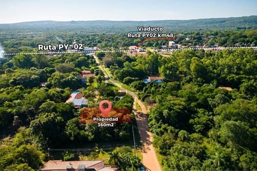 Tu terreno en ypacarai a pasos de la ruta 2