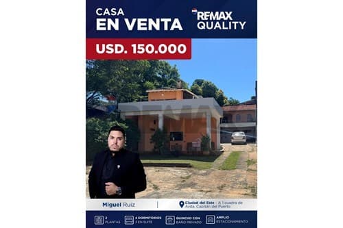 Casa de Lujo en Área 4, CDE - ¡Imperdible!