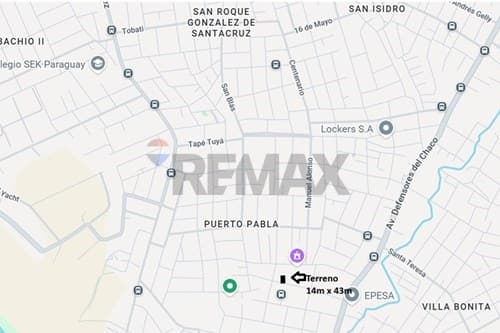 ¡Terreno Residencial en Puerto Pabla, Lambaré!
