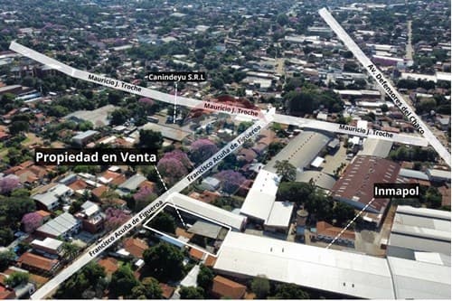 Terreno de 1.096 m2 en 4 mojones Lambaré — foto 2