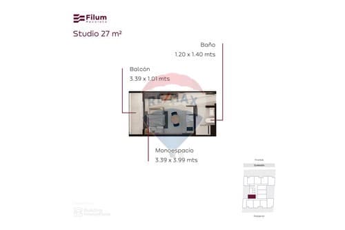 Dpto tipo studio filum Recoleta — foto 3